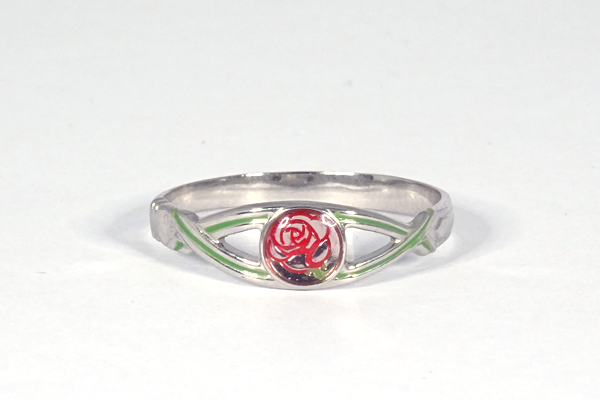 海外製　金張り　指輪加工