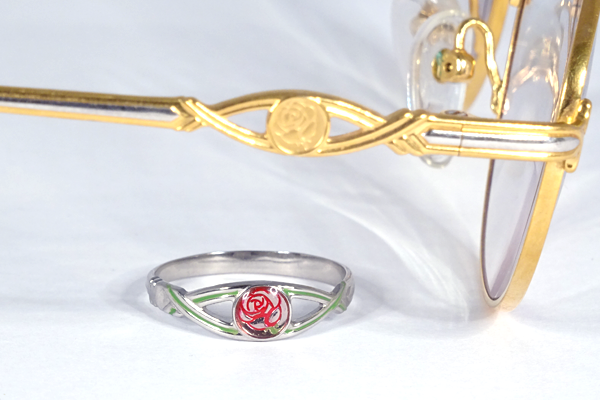 海外製　金張り　指輪加工