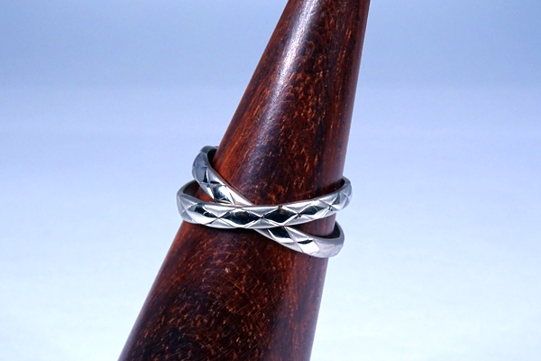 アン・マリー・ベレッタ　2連リング加工