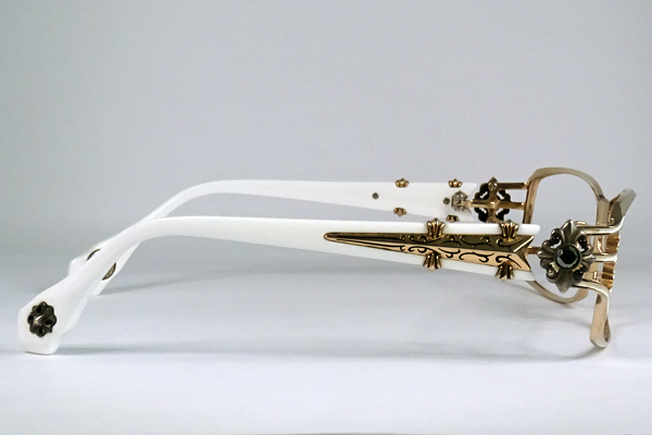 クロムハーツ テンプルホワイトニング 修復再生