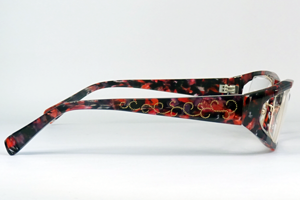 セルフレーム 沈金 唐草模様 特殊加飾