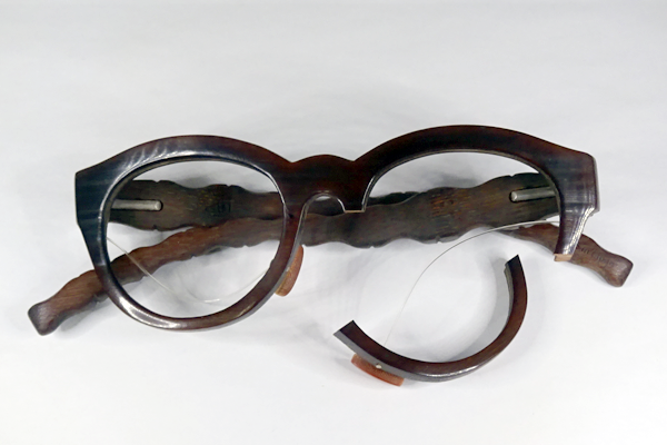 ウッドフレーム　リム切れ　修復再生