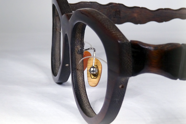 ウッドフレーム　リム切れ　修復再生