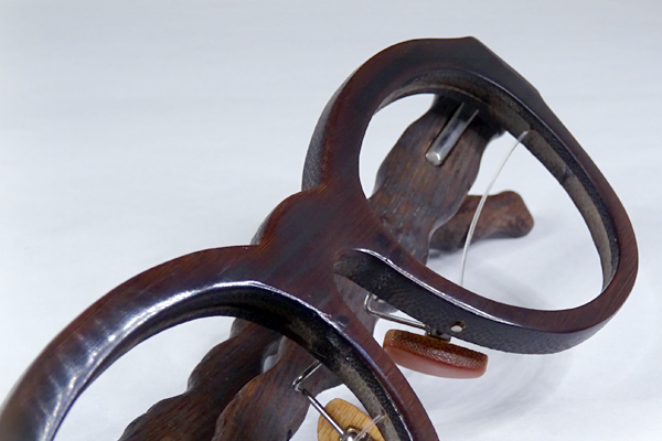 ウッドフレーム　リム切れ　修復再生