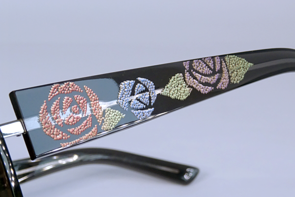 セルフレーム 特殊加飾 薔薇