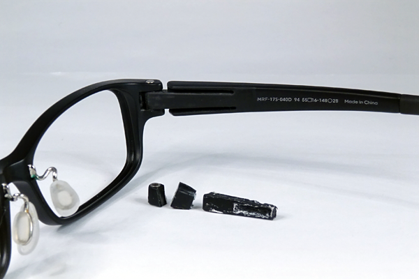 TR-90 軽量樹脂テンプルパーツ 復刻再生