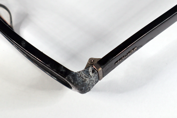 POLICE　左ヨロイ　修復再生