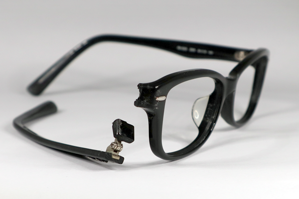 RayBan RB5252 ヨロイ折れ 修復再生