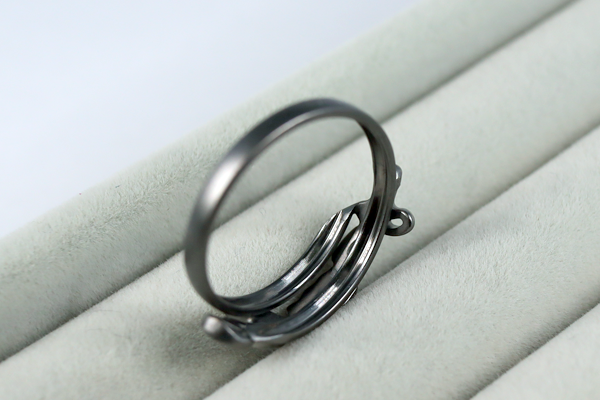 アニエスベー グラスリメイク リング