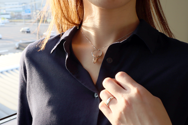 FENDI グラスリメイク リング&トップ