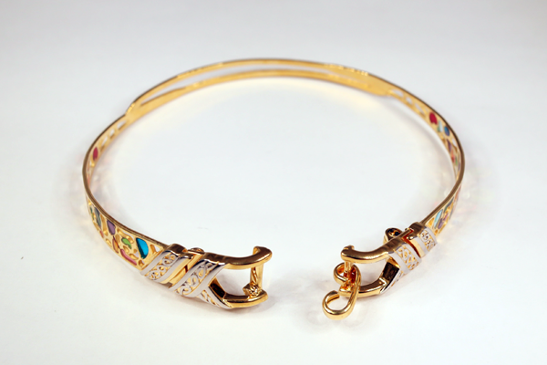 婦人メタル グラスリメイク ブレスレット