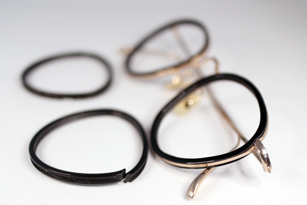 金子眼鏡　セル輪　復刻再生