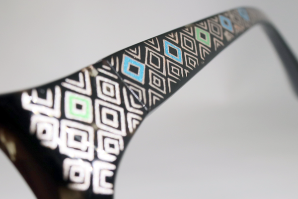 特殊加飾　蒔絵　和柄  菱形