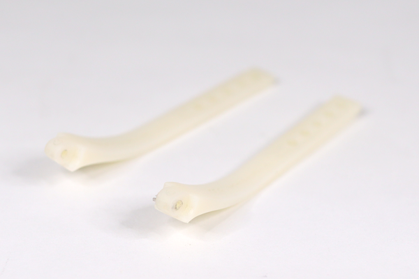 トマトグラッシーズ　金属丁番に変更 テンプル付け替え　特殊加飾