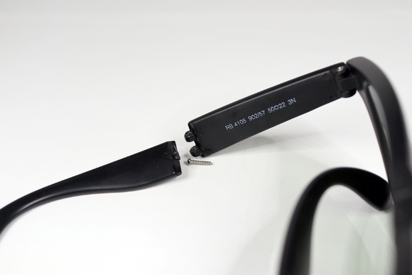 レイバン フォールディングサングラス　丁番折れ　復刻再生