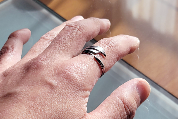 マサキマツシマ　グラスリメイク　リング