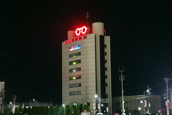 夜のランドマーク