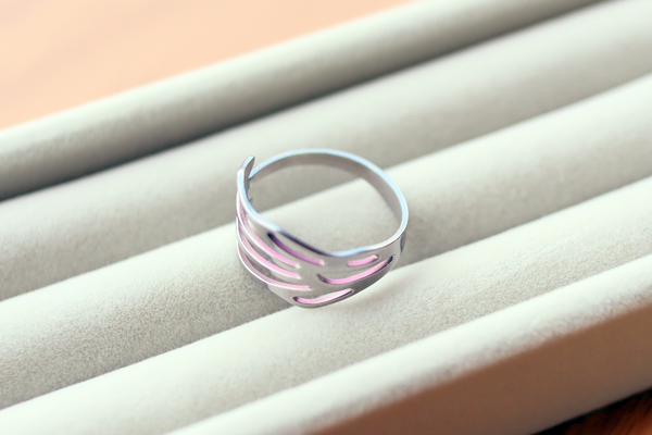 フェイスフォント　グラスリメイク　リング+彩