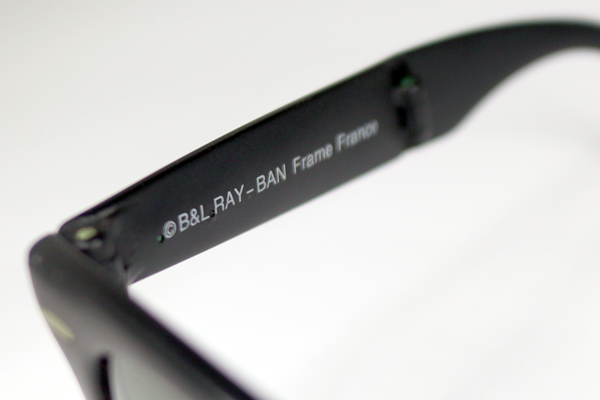 RayBan フォールディングウェイファーラー　ブリッジパーツ　復刻再生