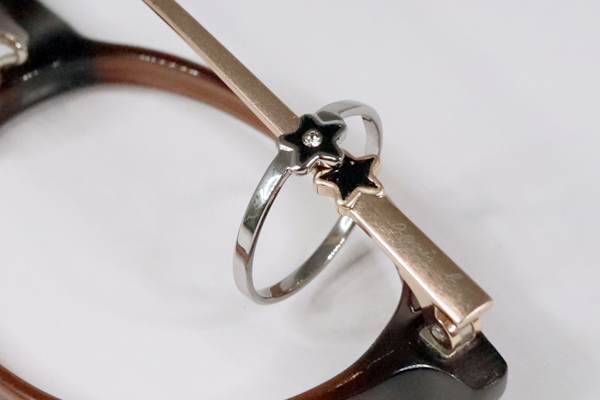 アニエス・ベー　グラスリメイク　リング