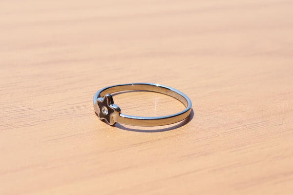 アニエス・ベー　グラスリメイク　リング