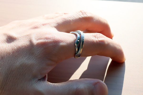 マサキマツシマ　グラスリメイク　リング