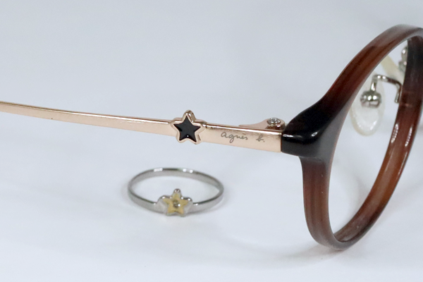 アニエス・ベー　グラスリメイク　リング