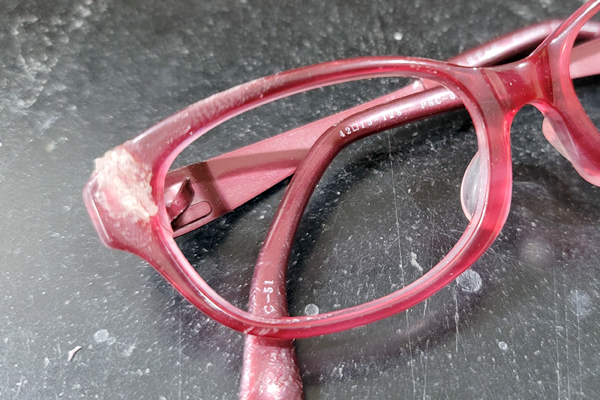 接着剤付きフレーム