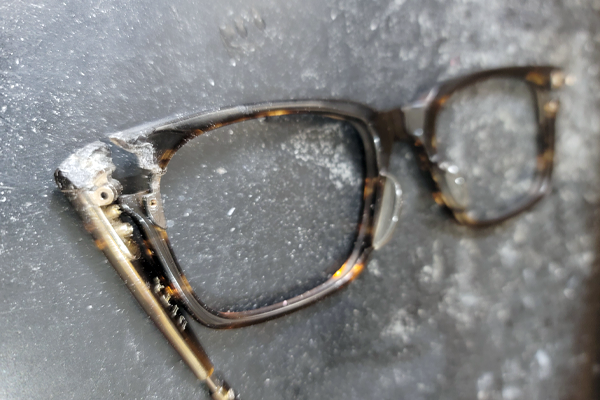 接着剤付きフレーム