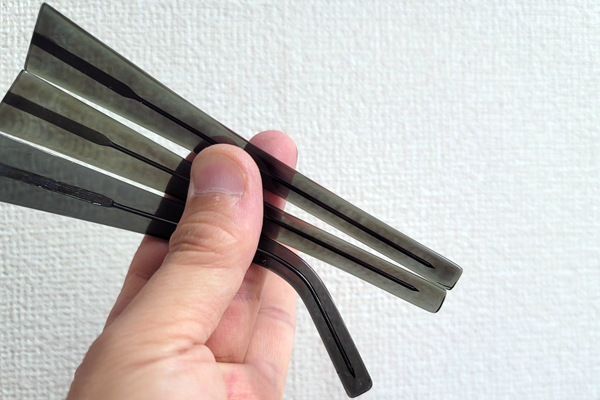 サンローラン　テンプル復刻再生　両丁番埋め込み