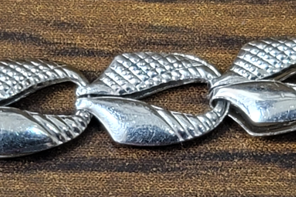 プラチナネックレス　パーツ紛失　復刻再生