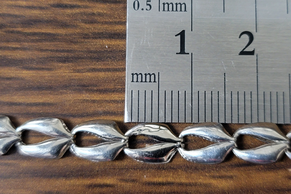 プラチナネックレス　パーツ紛失　復刻再生