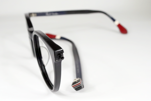 ポール・スミス　ヨロイ折れ　修復再生