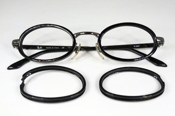 RayBan/レイバン　黒セル輪　復刻再生