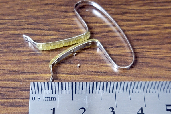 ヴィンテージ フィンチ　鼻当て復刻　メッキ修復　