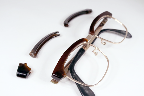 紳士用フレーム　右ブロー割れ　復刻再生