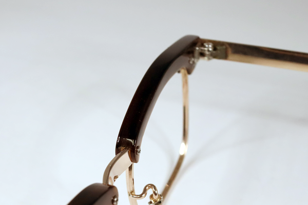 紳士用フレーム　右ブロー割れ　復刻再生