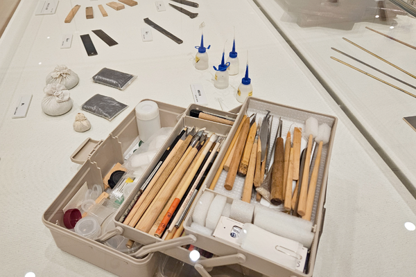 文化財修復見学