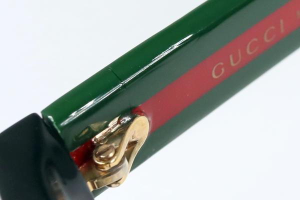 GUCCI　右テンプル折れ　修復再生