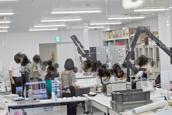 文化財修復見学