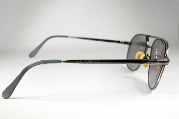 紳士用フレーム　テンプル/レンズ新規交換　両クリングス新規　修復再生