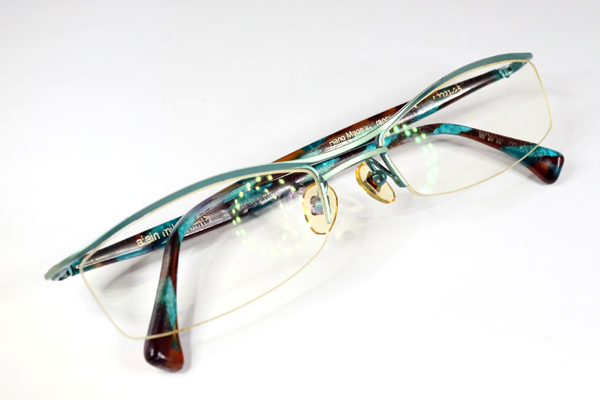 アランミクリ　カラー変更 全体塗装　テンプル研磨