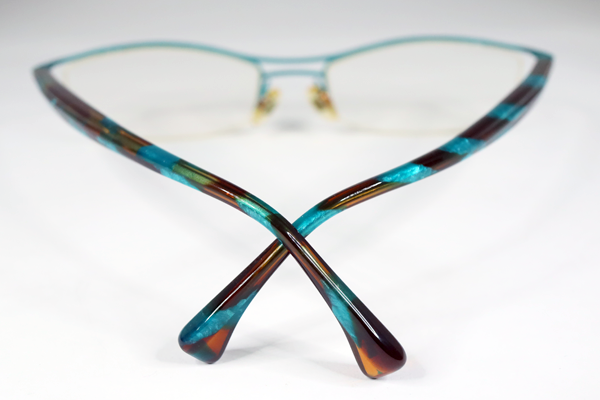 アランミクリ　カラー変更 全体塗装　テンプル研磨