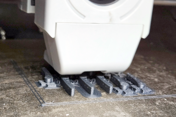 TUMI　樹脂丁番折れ　復刻再生