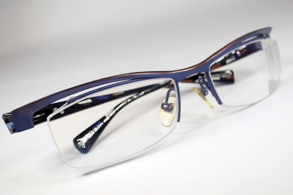 alain mikli　右テンプル折れ　修復再生