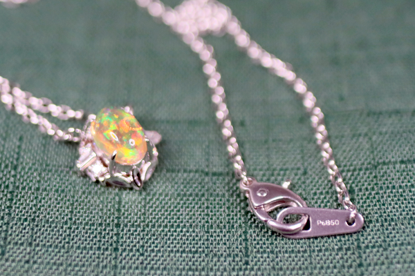 オパール/プラチナリング　リフォーム