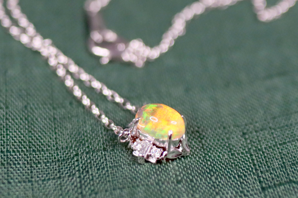 オパール/プラチナリング　リフォーム