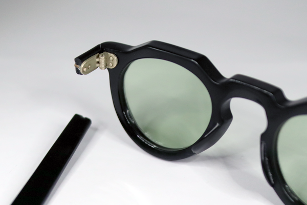 ヴィンテージ レスカ　左テンプル折れ 両丁番カシメ 鼻盛　修復再生