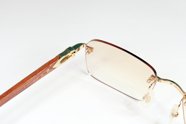 カルティエ　ウッドテンプル折れ　修復再生