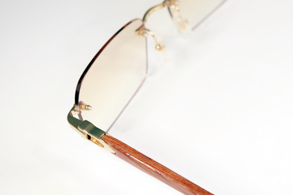 カルティエ　ウッドテンプル折れ　修復再生